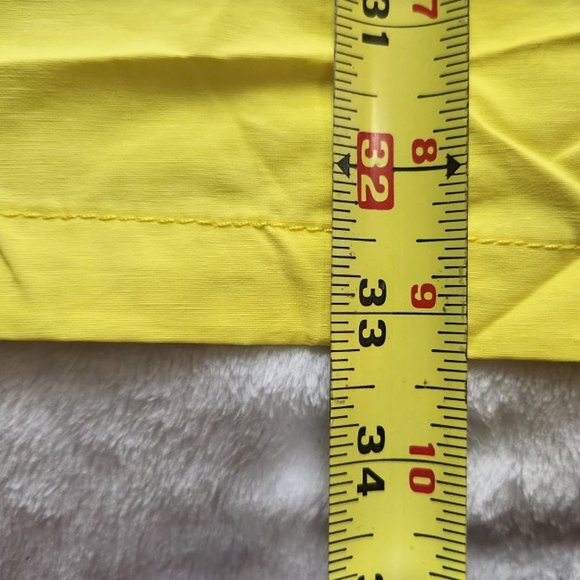 New women's J Crew perfect rain coat in Dazzling Sun yellow jacket raincoat - Picture 9 of 9